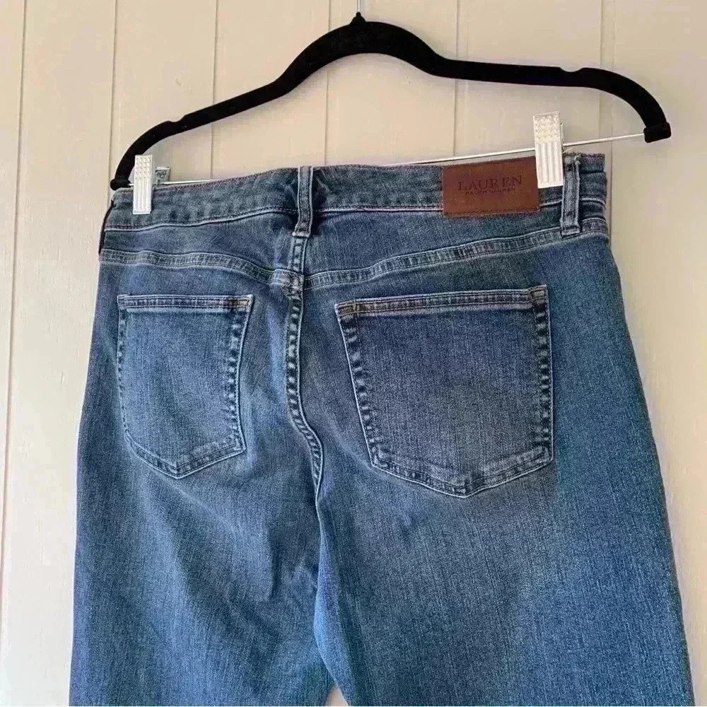 Lauren Ralph Lauren Classic Skinny Curvy Jeans Women's Size 10 - Picture 5 of 13